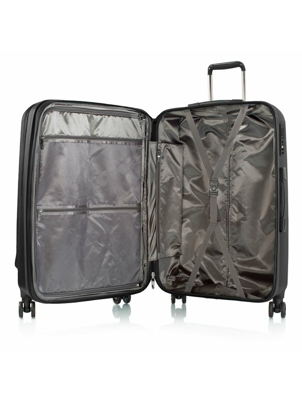 Heys Potovalni kovček Heys Vantage Smart Luggage L Black