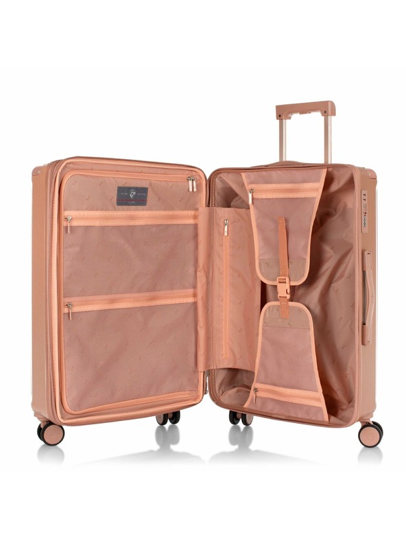 Heys Set potovalnih kovčkov Heys Luxe S,M,L Rose Gold