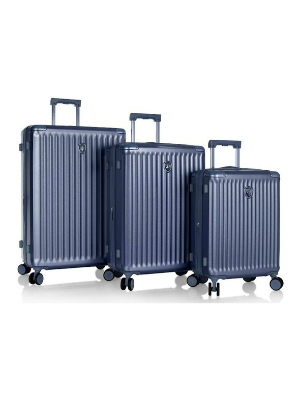 Heys Set potovalnih kovčkov Heys Luxe S,M,L Navy