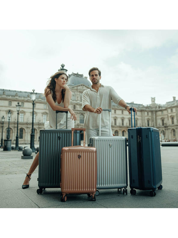 Heys Potovalni kofer Heys Luxe M Rose Gold