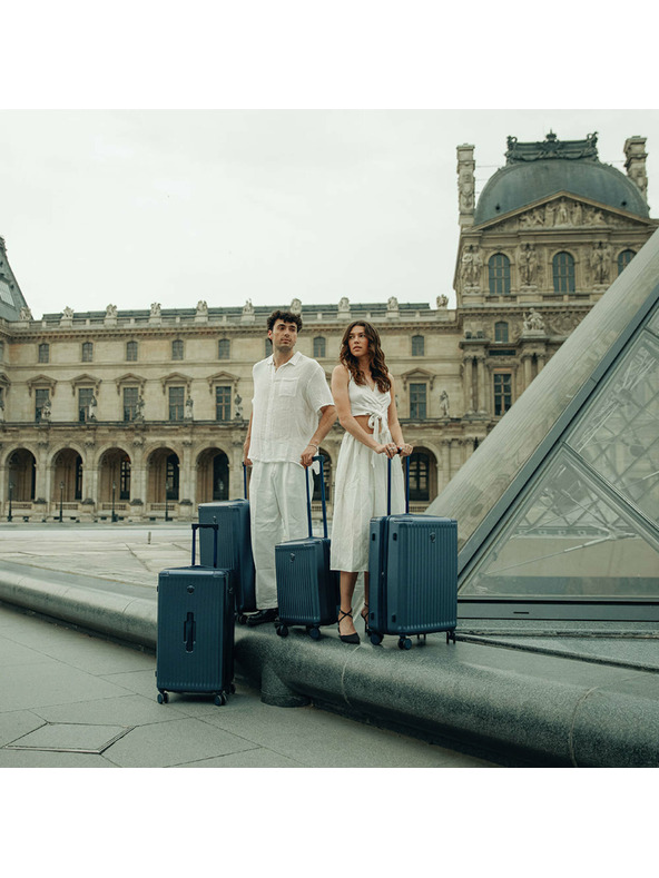 Heys Potovalni kofer Heys Luxe L Rose Gold