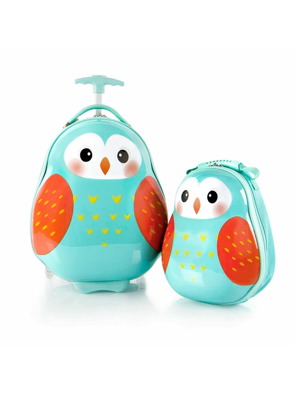 Heys Otroški kovček Heys Travel Tots Owl – komplet nahrbtnika in kovčka