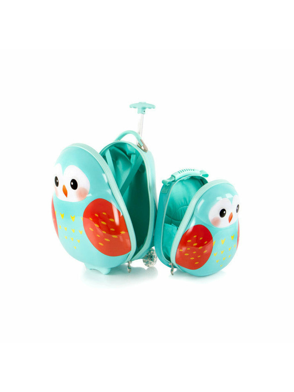 Heys Otroški kovček Heys Travel Tots Owl – komplet nahrbtnika in kovčka