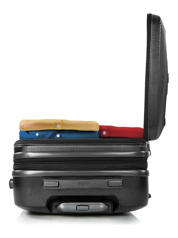 Heys Set potovalnih kovčkov Heys Vantage Smart Luggage S,M,L Black – komplet 3 kovčkov
