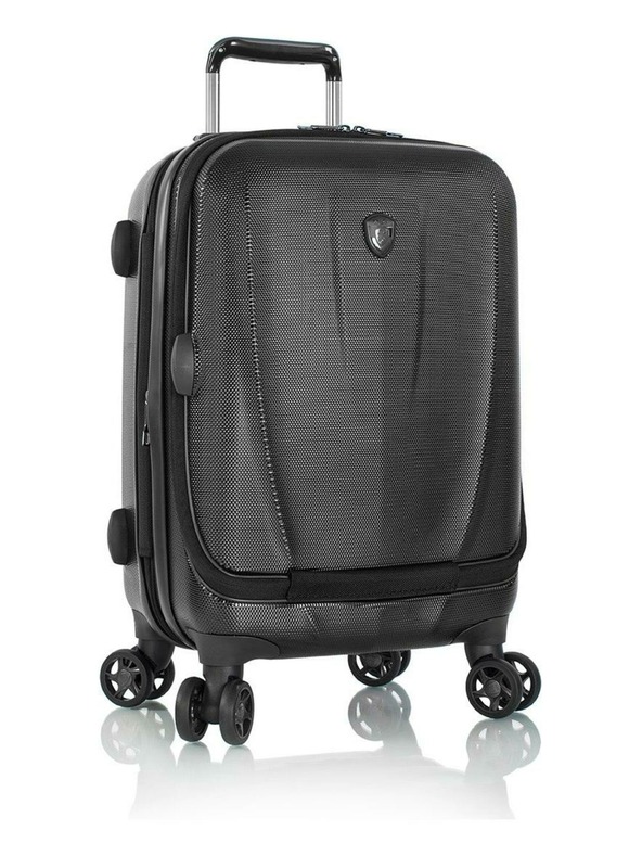 Heys Set potovalnih kovčkov Heys Vantage Smart Luggage S,M,L Black – komplet 3 kovčkov