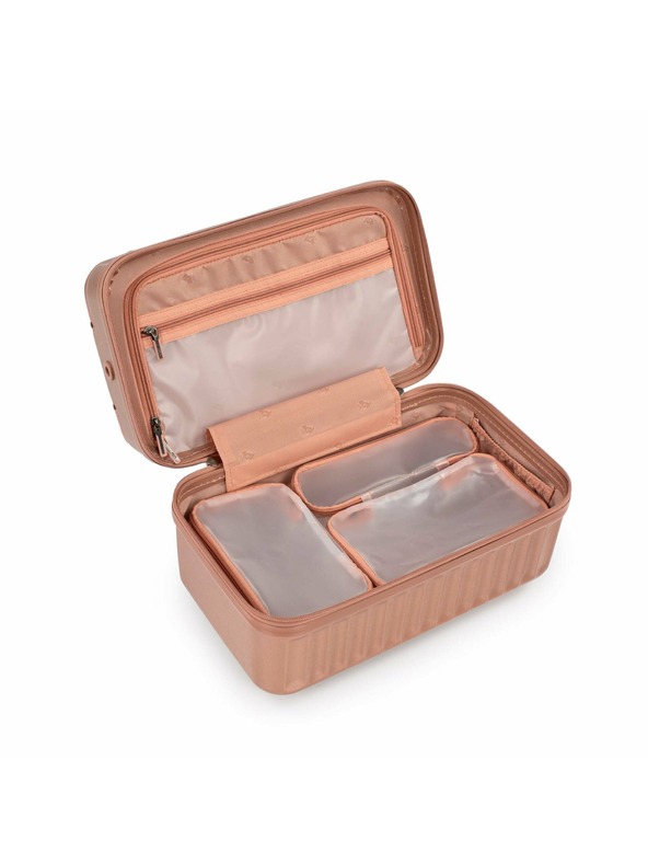 Heys Kozmetični kovček Heys Luxe Beauty Case Rose Gold