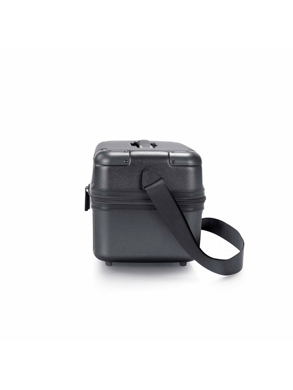 Heys Kozmetični kovček Heys Luxe Beauty Case Gunmetal