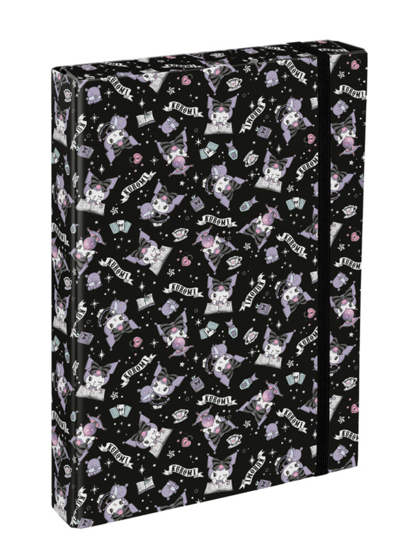 BAAGL  BAAGL Mape za šolske zvezke A4 Jumbo Kuromi Black