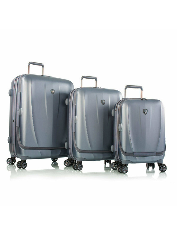 Heys Komplet potovalnih kovčkov Heys Vantage Smart Luggage S,M,L Slate Blue