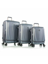Heys Komplet potovalnih kovčkov Heys Vantage Smart Luggage S,M,L Slate Blue