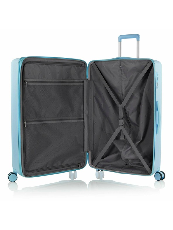 Heys Svetlomodri pastelni potovalni kovček Heys L