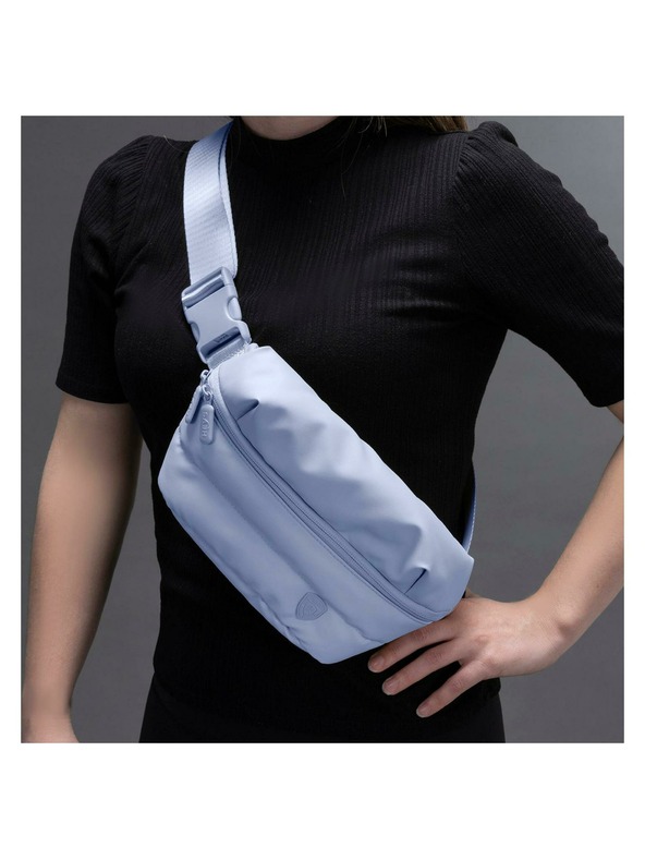 Heys Ledvinka Heys Puffer Mini Waist Bag Light Blue