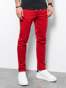 Ombre Clothing Moške trenirke - rdeča P866 Ombre Clothing