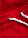 Ombre Clothing Moške trenirke - rdeča P866 Ombre Clothing