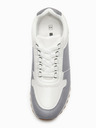 Ombre Clothing Čevlji OM-FOSL-0243 - bela/svetlo siva Ombre Clothing