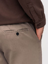 Ombre Clothing Moške hlače chino SLIM FIT s fino teksturo - pepel V1 OM-PACP-0294 Ombre Clothing
