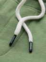 Ombre Clothing Moške trenirke BASIC jogger z rebrasto nogavico - zelene V3 OM-PABS-0305 Ombre Clothing