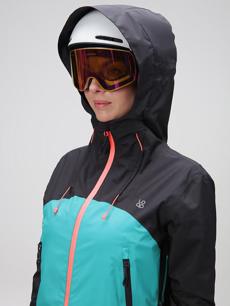 Loap Ženska smučarska jakna LOAP FALOMA Siva/Zelena