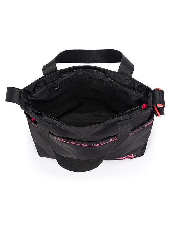 Loap Ženska torbica LOAP NIKKO Črna/Roza