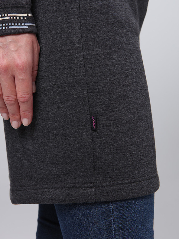 Loap Ženske obleke LOAP EBNERA Temno siva