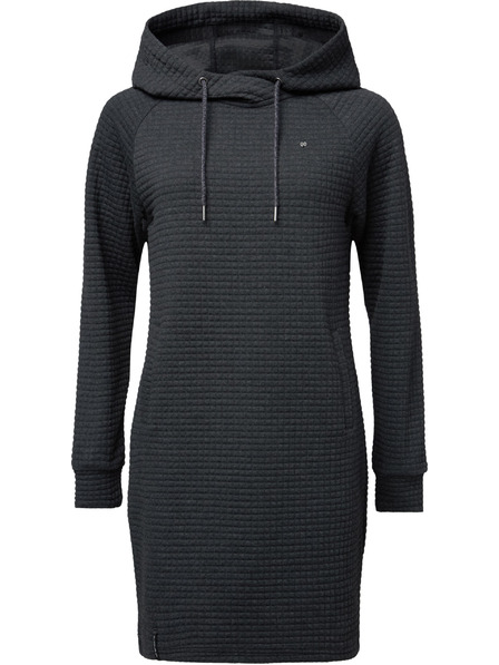 Loap Ženske obleke LOAP DAMELA Temno siva