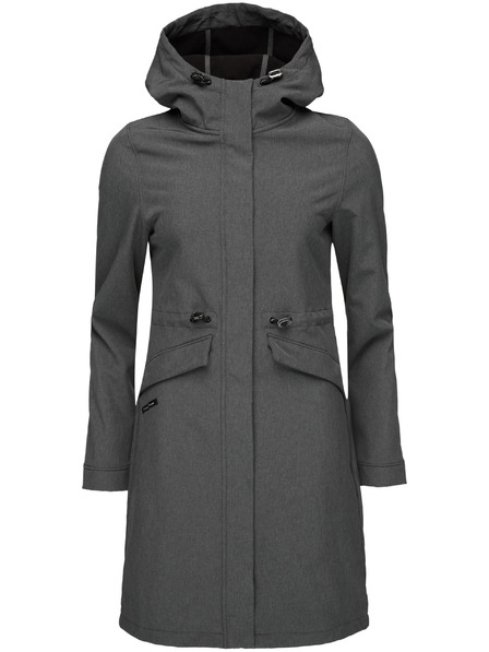 Loap Ženski softshellski plašč LOAP LUNARA Temno siva