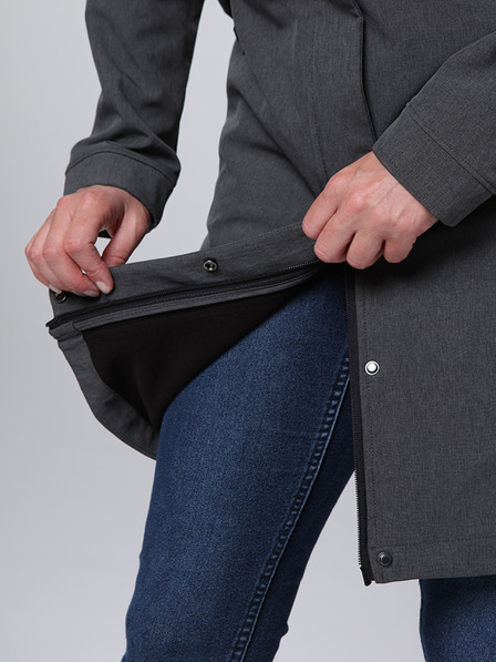 Loap Ženski softshellski plašč LOAP LUNARA Temno siva