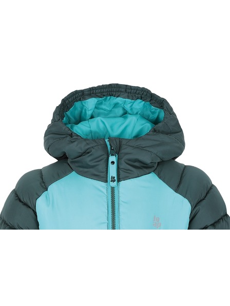 Loap Otroška bunda LOAP INSUM Temno zelena/Temno zelena