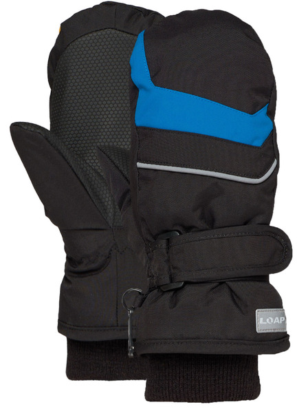 Loap Otroške rokavice LOAP RUN Črna/Modra