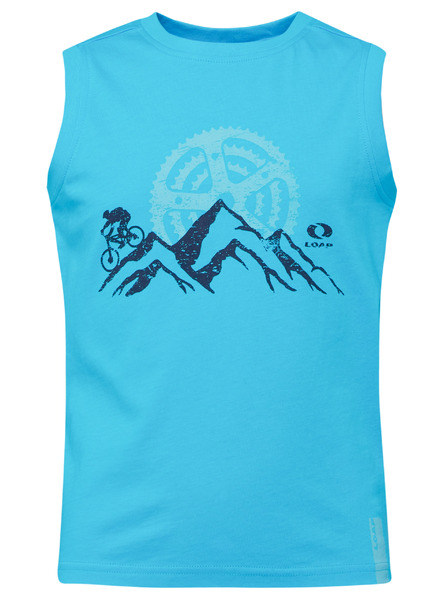 Loap Deško majico brez rokavov LOAP BOOMENAR Svetlo modra