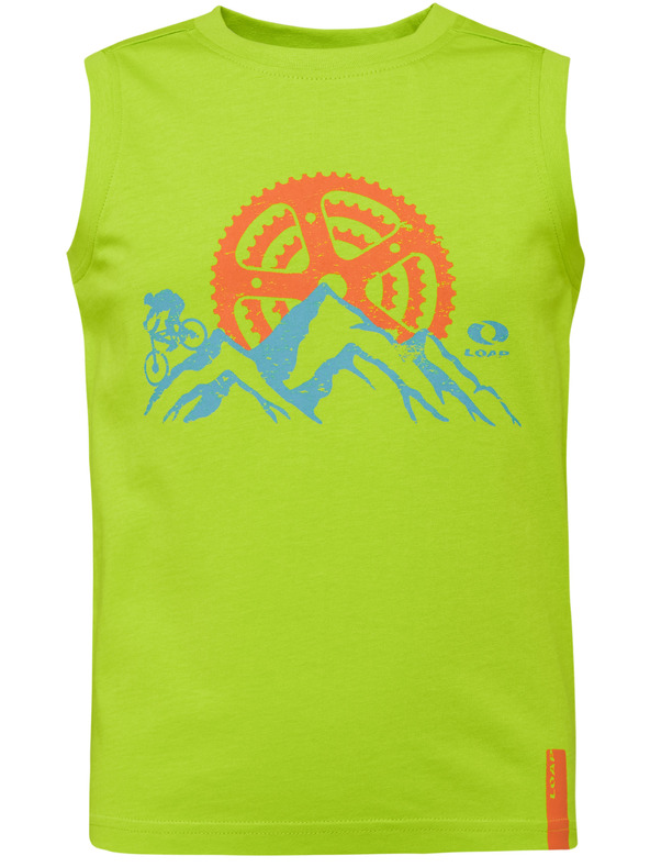 Loap Deško majico brez rokavov LOAP BOOMENAR Zelena