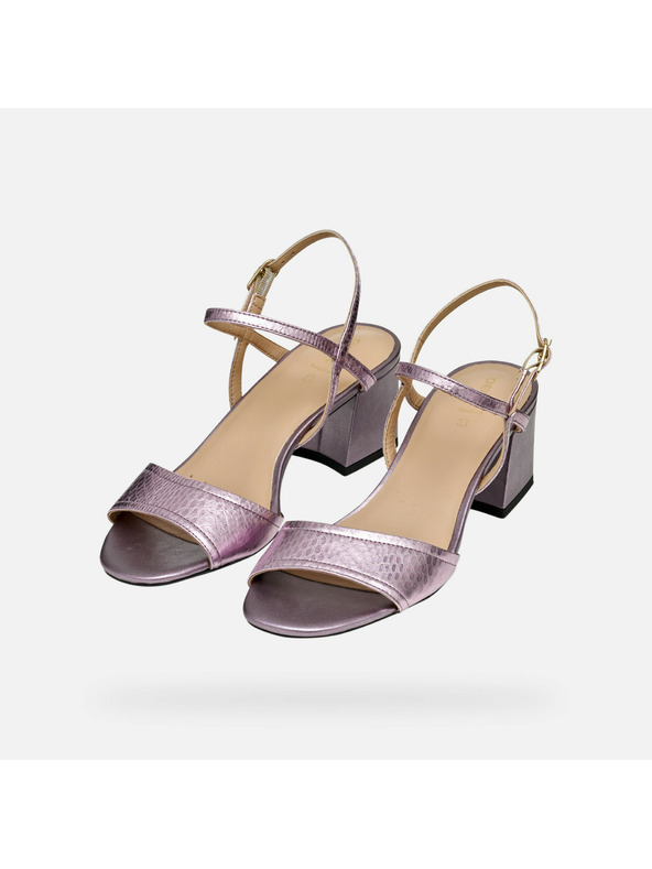 Geox Vijolični ženski sandali Geox New Eraklia 50