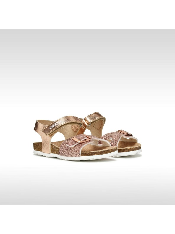 Geox Rožnate dekliške sandale Geox Adriel