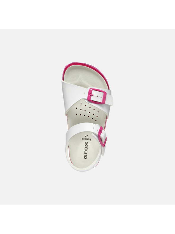 Geox Bele dekliške sandale Geox Adriel