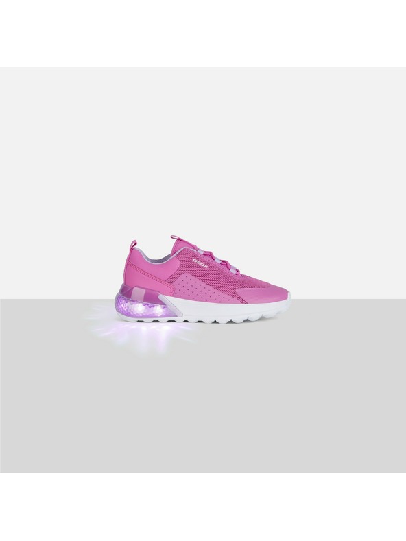 Geox Rožnate dekliške superge Geox Activart illuminus