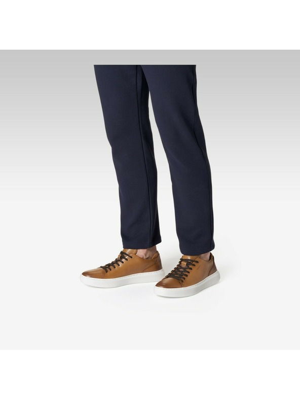 Geox Rjavi moški čevlji Geox Deiven