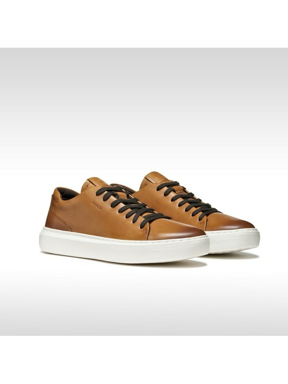 Geox Rjavi moški čevlji Geox Deiven