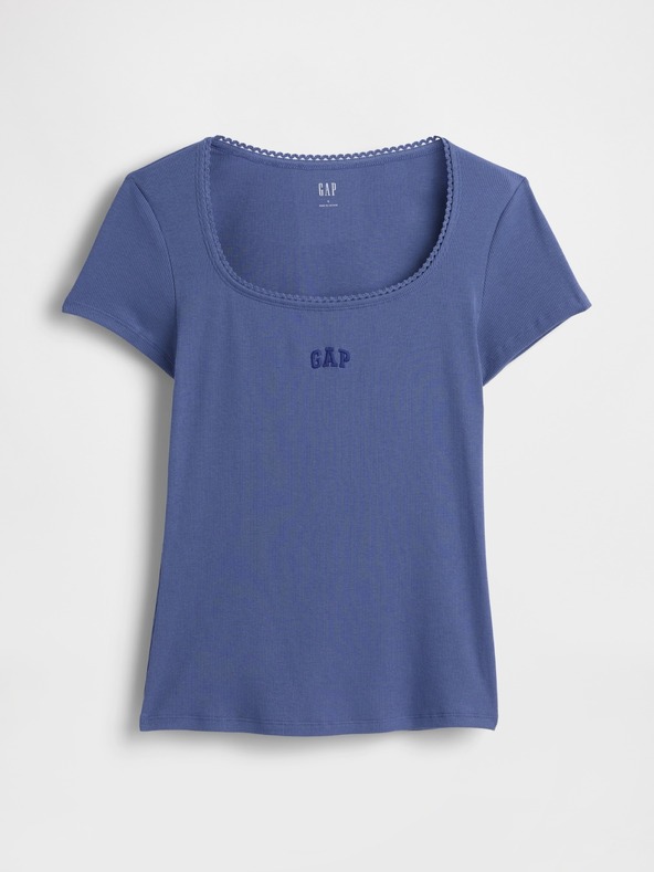 GAP Rebrasta majica z logom GAP