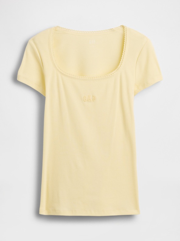 GAP Rebrasta majica z logom GAP