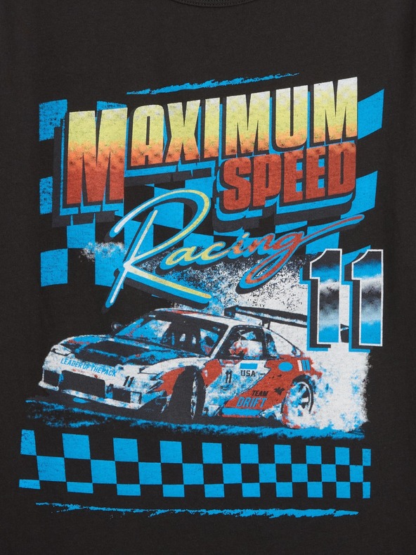 GAP Otroška majica s potiskom Gap