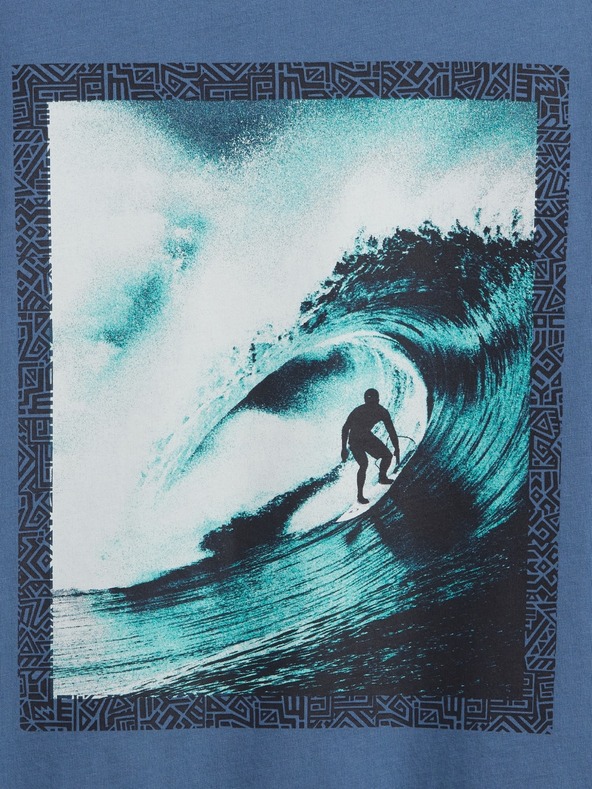 GAP Otroška majica s potiskom Gap