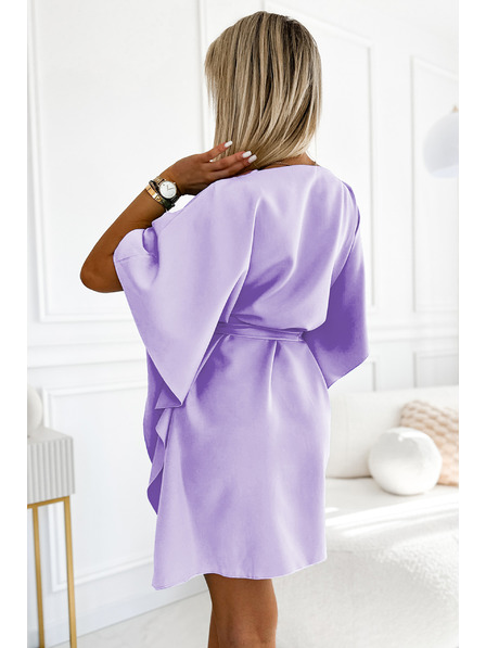 numoco SOFIA Metuljaste obleke - svetlo vijoličaste