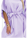 numoco SOFIA Metuljaste obleke - svetlo vijoličaste