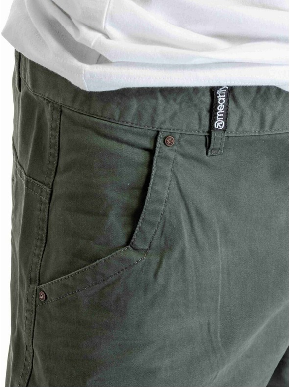 Meatfly Meatfly moške kratke hlače Bobber Bronze Green