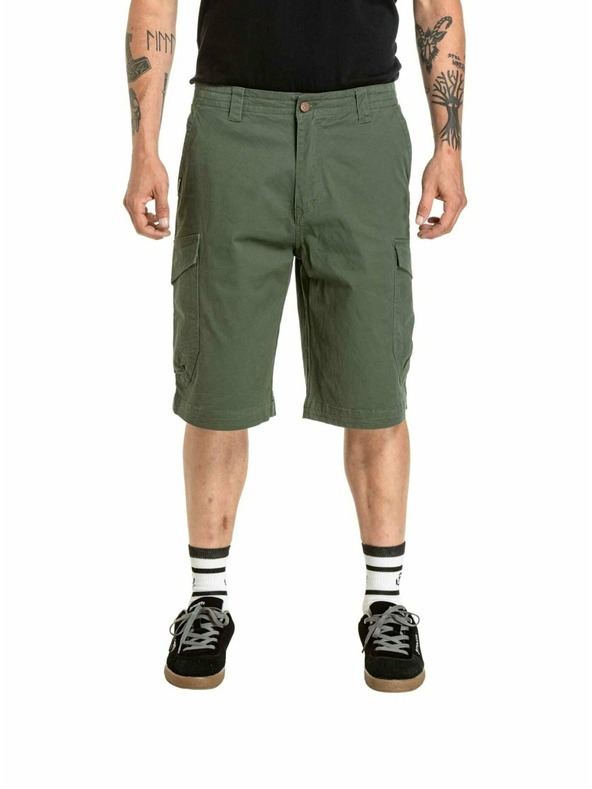 Meatfly Meatfly moške kratke hlače Icon 2.0 Bronze Green