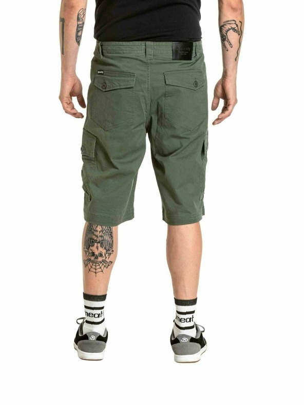 Meatfly Meatfly moške kratke hlače Icon 2.0 Bronze Green