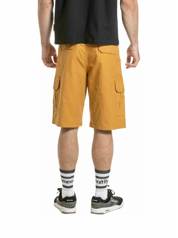 Meatfly Meatfly moške kratke hlače Syndrom Beige Ripstop