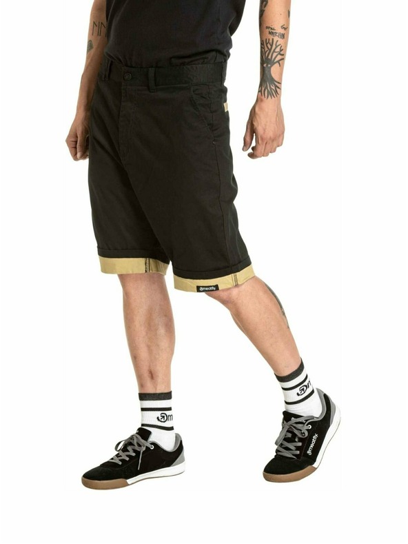 Meatfly Meatfly moške kratke hlače Barry 2.0 Black / Latte