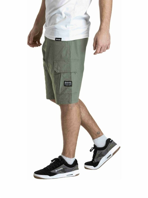 Meatfly Meatfly moške kratke hlače Syndrom Olive Ripstop