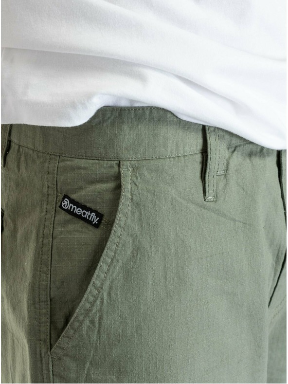 Meatfly Meatfly moške kratke hlače Syndrom Olive Ripstop